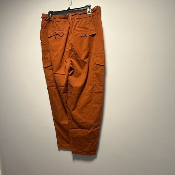 GAP Twill Barrel Ankle Pant Copper 12 - Picture 8 of 11